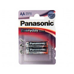 Батарейки Panasonic LR6 EVERYDAY power (2шт./уп.)