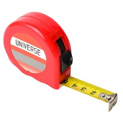 Рулетка UNIVERSE 5мx19мм пластиковый корпус