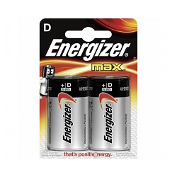 Батарейки Energizer Max LR20 BL2 (2шт./уп.)