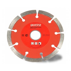 Диск алм UNIVERSE сегментный 125x22x1,9мм