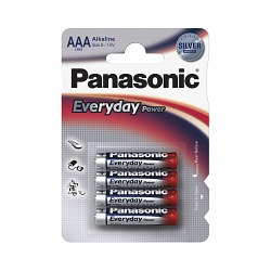 Батарейки Panasonic LR03 EVERYDAY power (4шт./уп.)