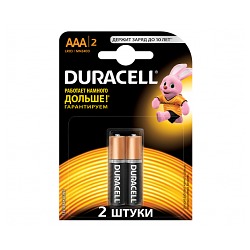 Батарейки Duracell LR03 BL2 (2шт./уп.)