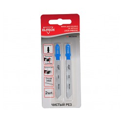 Пилки д/лобзика ELITECH 1820.086200 T118B 2х55 м